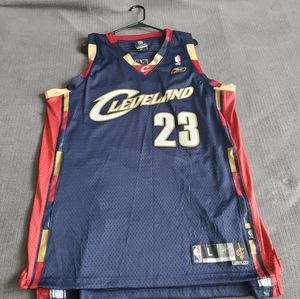 LeBron James Reebok Cavaliers jersey.